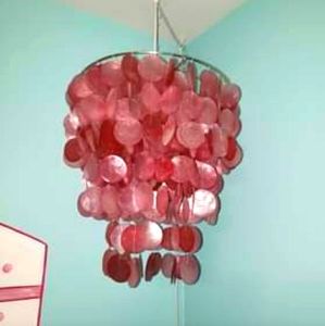 Pottery Barn Capiz Chandelier